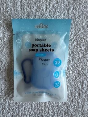biopure Portable Soap Sheets Fresh